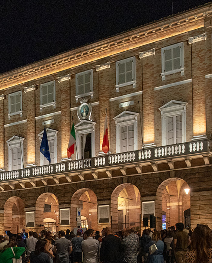 PROGETTO DI LIGHT DESIGN PER PIAZZA DELLA LIBERTÁ  MACERATA